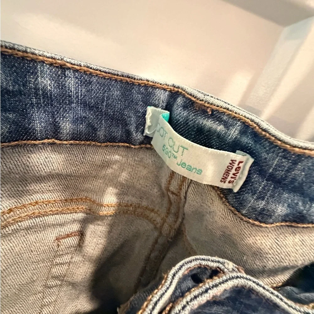 Levi’s 590 Bootcut Jeans Women’s 20S Plus Size Stretch Denim Blue